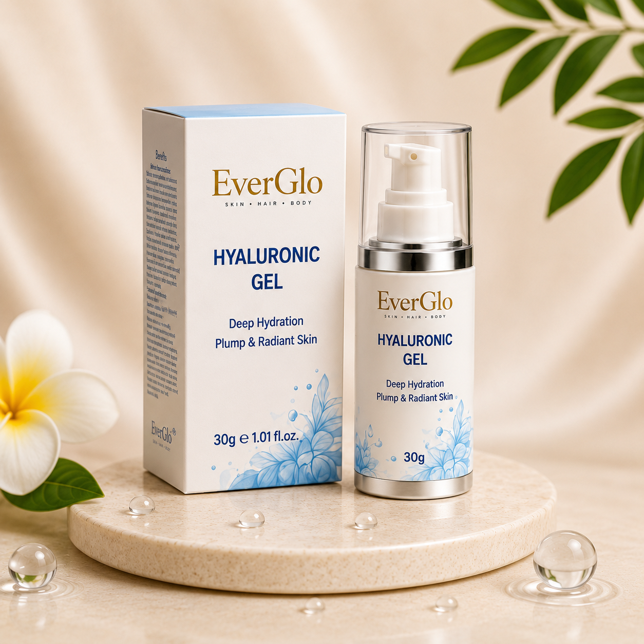 product-2 EverGlo Hyaluronic Gel 30g - Image 1
